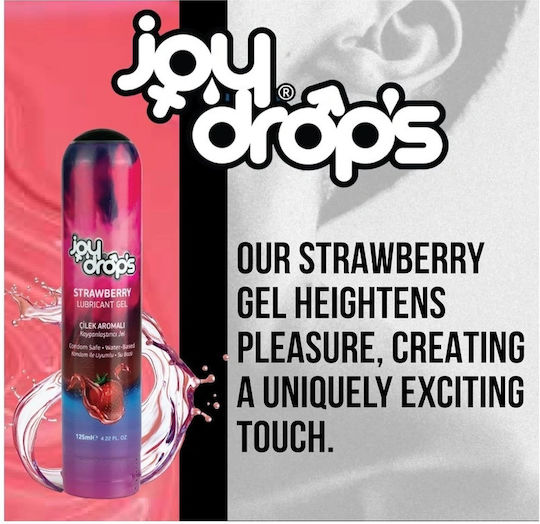 Lubrifiant Joydrops cu Aromă de Căpșuni 125 Ml Joy Drops