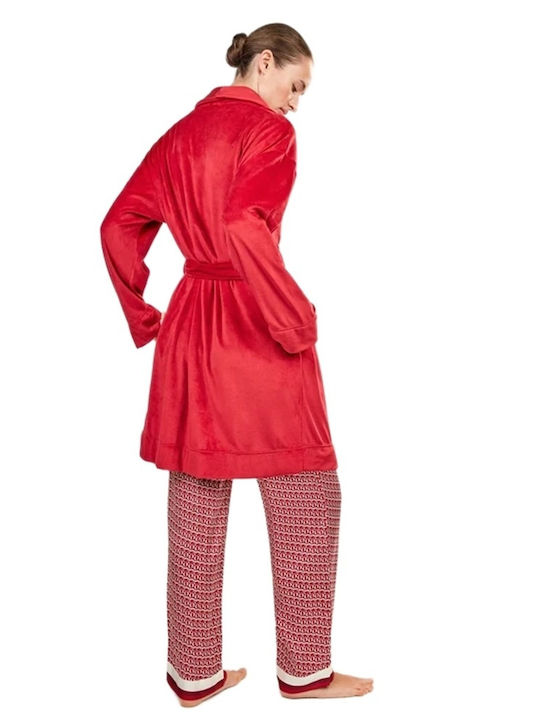 Gisela Winter Women's Red Robe