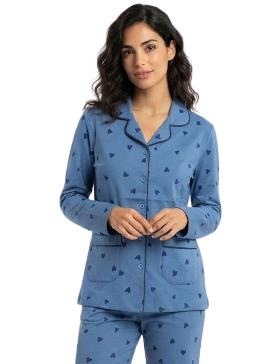 Lovelx Homewear Winter Women's Cotton Pyjama Set Raf