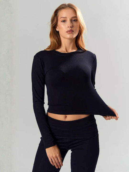 Chicret Bordeauxfarbenes Damen-Winterpyjama-Set