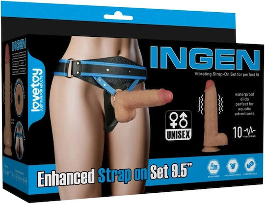 Realistic Strap-On Dildo 23.6 Cm L Xl 2xl Lovetoy