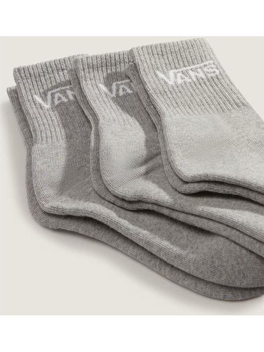 Vans Classic Half Crew Κάλτσες Heather Grey 3Pack Vans Classic Half Crew Κάλτσες Heather Grey 3Pack