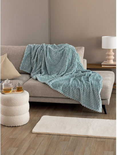 Palamaiki Aster Double Fleece Blanket 220x240 cm Jade