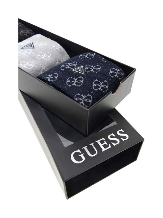 Guess Ανδρικές Κάλτσες Πολύχρωμες 3Pack Guess Ανδρικές Κάλτσες Πολύχρωμες 3Pack