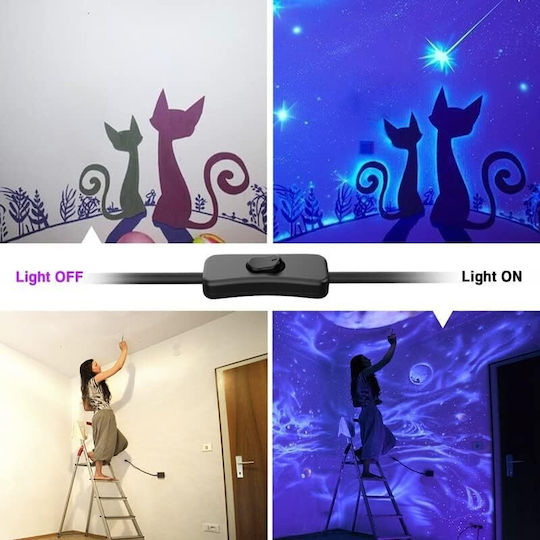 Uv Led Bar Black Light 385–400 Nm Wavelength 120° Beam Angle Ip66 Waterproof Rating 1.5 M Cable Switch 180° Adjustable Bracket Neon Parties Clubs Black