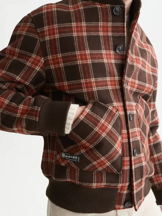 Braune Jacke