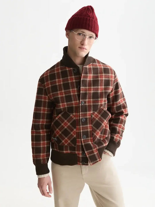 Braune Jacke