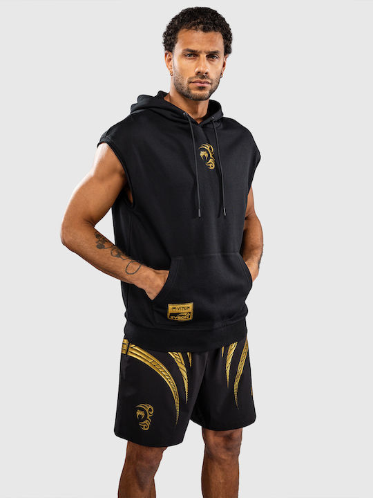 X Mike Tyson Tiger Kapuzenpullover Black/Gold