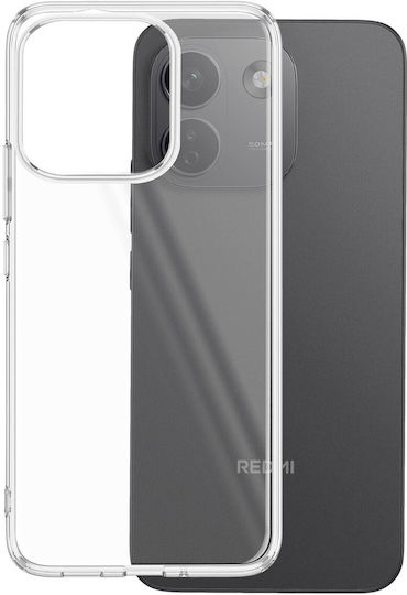 Zanaé Husă Ant șoc din Silicon Moale pentru Xiaomi Redmi Note 17 Pro Max Transparentă