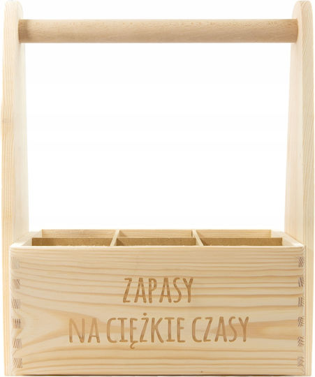 Holzbierkiste als Geburtstagsgeschenk