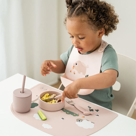Done by Deer Pink Plastic Placemat