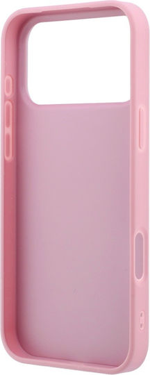 Case Iphone 18 Pro Iphone 17 Pro – Guess Fixed Glitter Big 4g – Pink