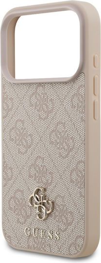 Калъф за iPhone 18 Pro/iPhone 17 Pro – Guess Hardcase 4G Small Classic Magsafe – Розов