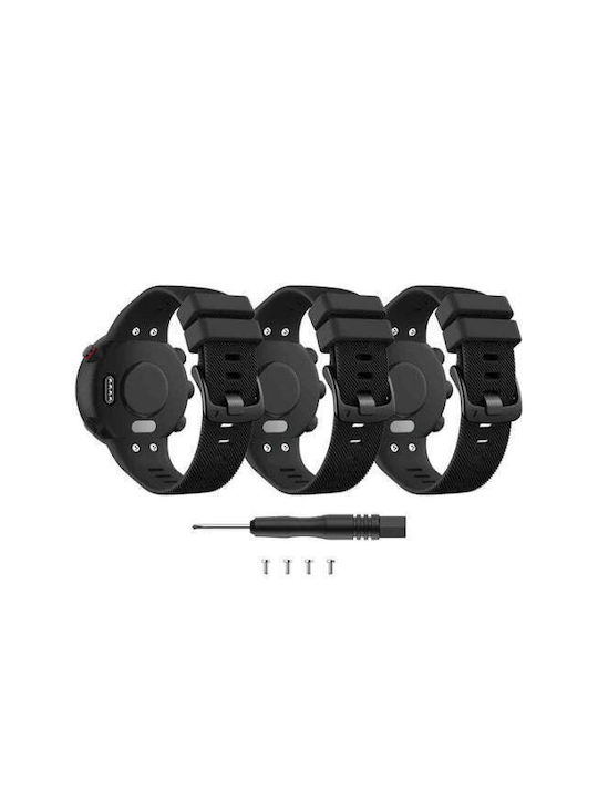 Ersatzarmband für Garmin Forerunner 45 Garmin Forerunner 45s Schwarz Ersatzarmband für Garmin Forerunner 45 Garmin Forerunner 45s Schwarz