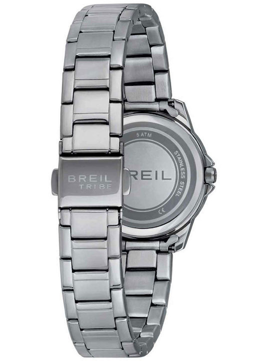 Breil Women's Battery-Powered Watch with Silver Stainless Steel Bracelet Breil Women's Battery-Powered Watch with Silver Stainless Steel Bracelet