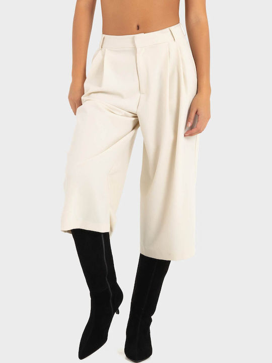 Damen-Bermudas Cream