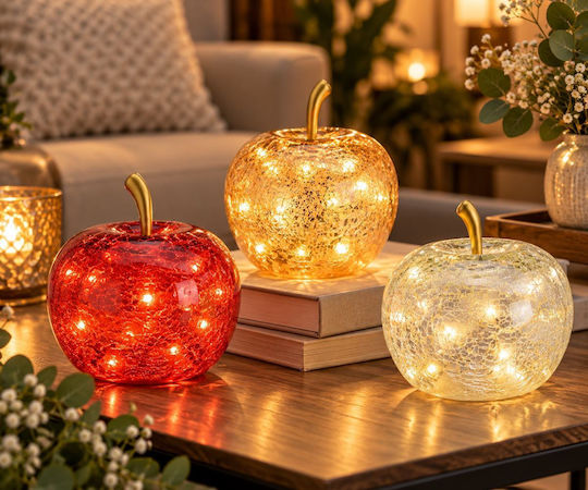 keleman Декоративно LED Осветително Тяло Топло Бяло 16x16x17см