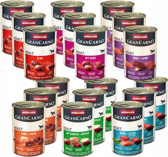 Grancarno Течна храна за кучета 18x400 г