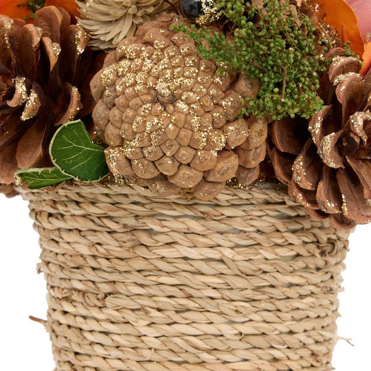 Weihnachtliche Topfpflanze Ø13x18 A-s 216874
