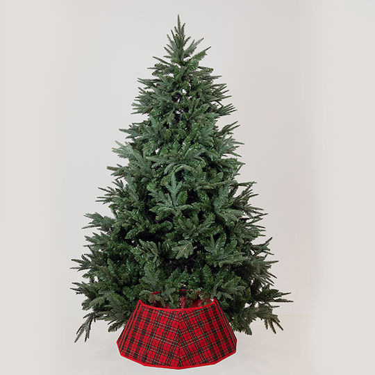 Red Christmas Tree Skirt H25xD68cm Set of 34 Pieces