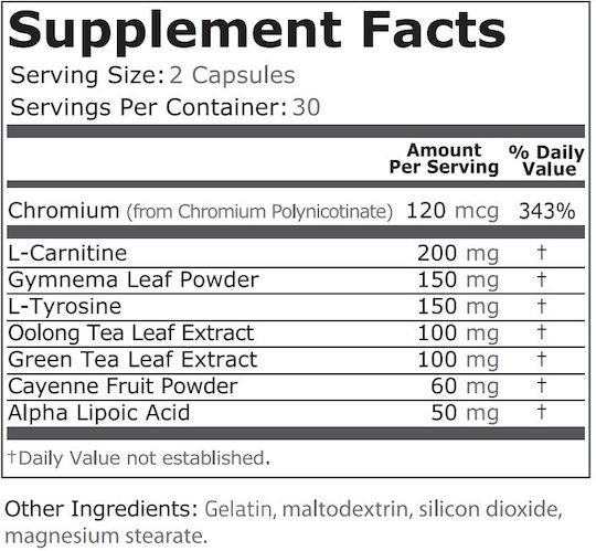 Herbal Burn Алфа Липоева Киселина 60 Капсули