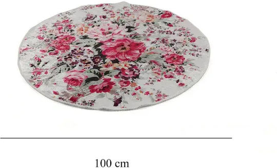 Conceptum Hypnose 100 Неплъзгащ се Кръгъл Килим Multicolor Ф100cm