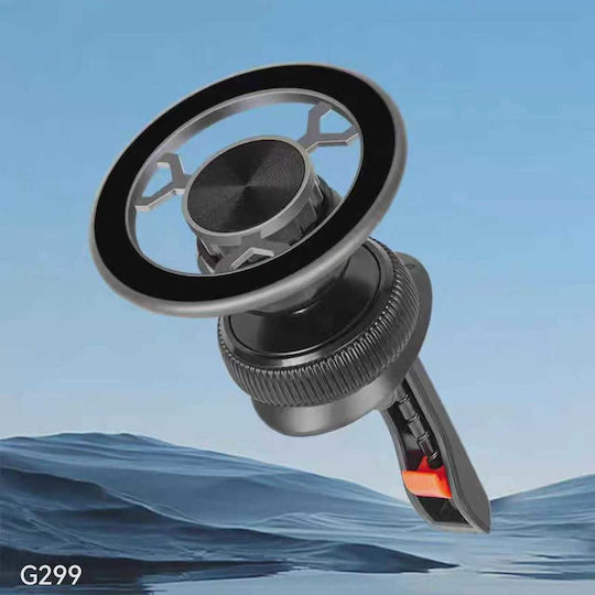 G299 Handyhalterung Auto mit Magnet Silber