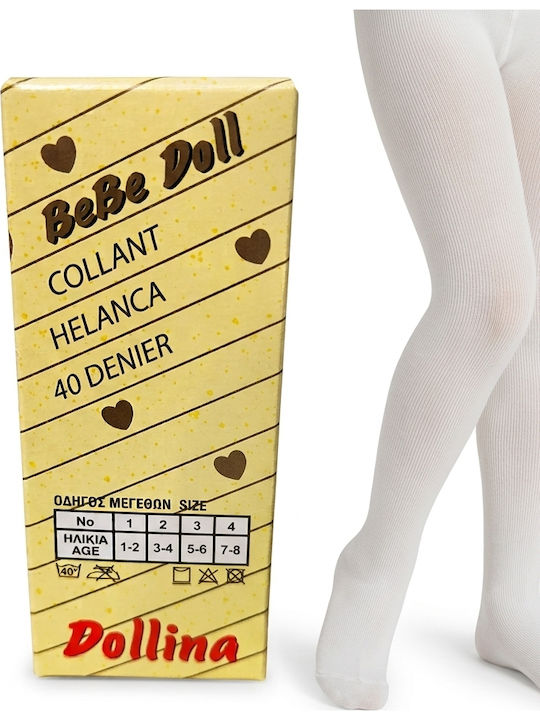 Palatino Kinderstrumpfhose Weiß 20 Den