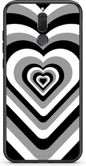 Smartfits Hearts Umschlag Rückseite Kunststoff Schwarz (Huawei Mate 10 Lite) A00_SM1-HU-MAT10LIT_BLACKHEARTS_RO1