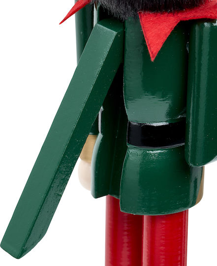 A-s Weihnachts-Nussknacker Aus Holz Rot 38 cm Hoch