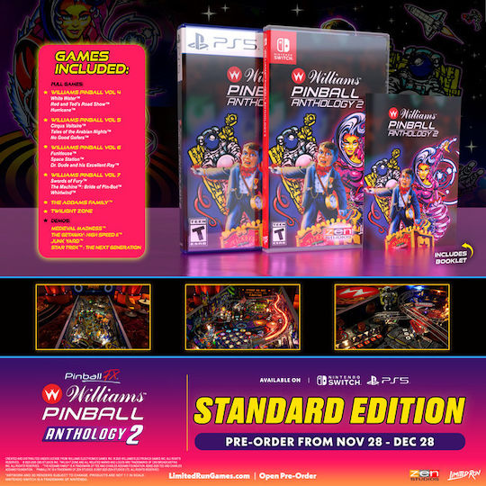 Pinball FX – Antologia de Pinball Williams Volumul 2 Joc pentru Switch