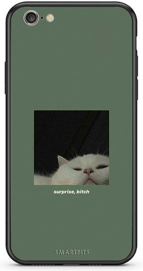 Smartfits Bitch Surprise Back Cover Plastic Multicolour (iPhone 6/6sRealme 6 / 6s)