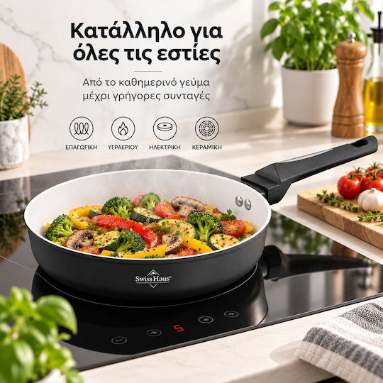 Swiss Haus Double Aluminum Pan with Non-Stick Coating 28cm