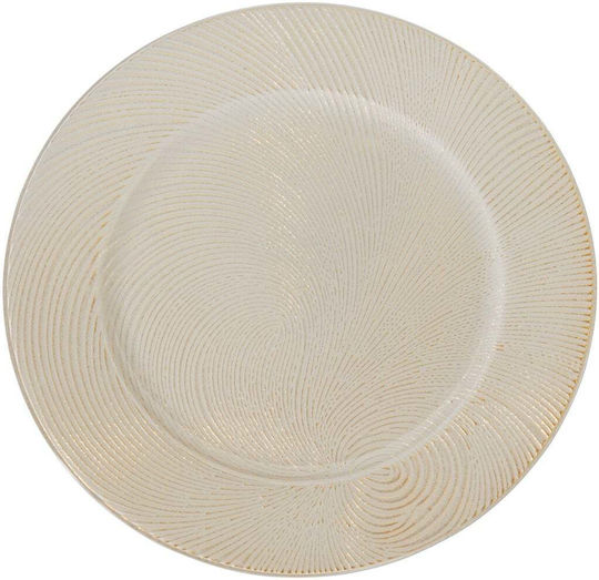 K-m Swirl Rund Kunststoff 33x33 cm