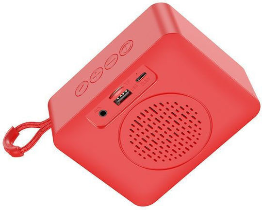 Bluetooth Колонка с Радио и Живот на Батерията до 4 Часа, Червена TEL101