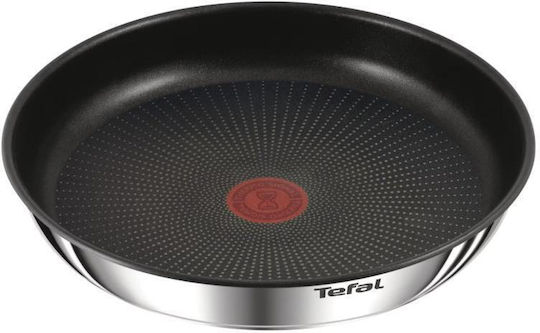 Tefal Ingenio Emotion Σετ Τηγάνια από Ανοξείδωτο Ατσάλι με Αντικολλητική Επίστρωση 3 Σκευών