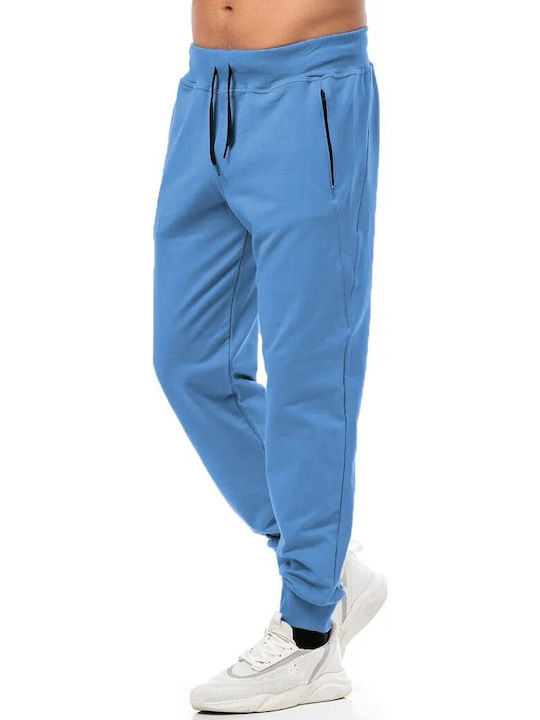 Pantaloni de trening cu Elastic Blue