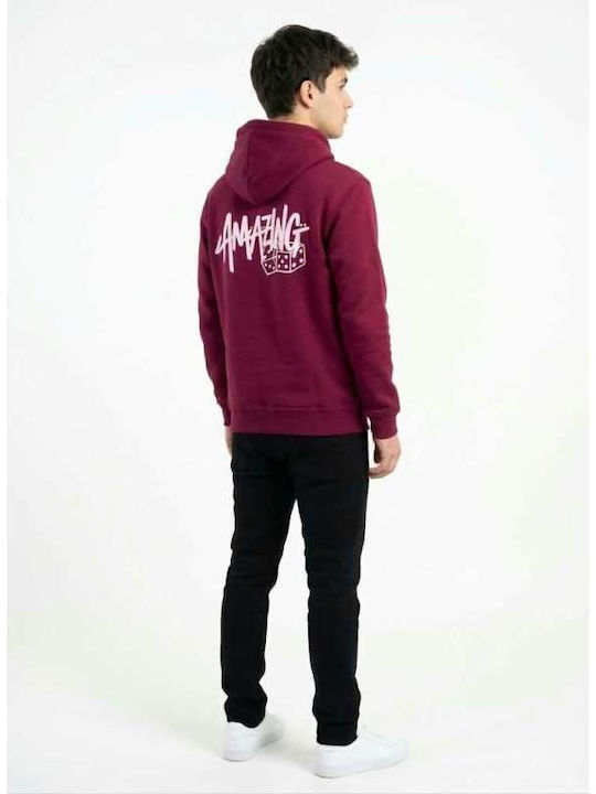 Kapuzenpullover Magenta