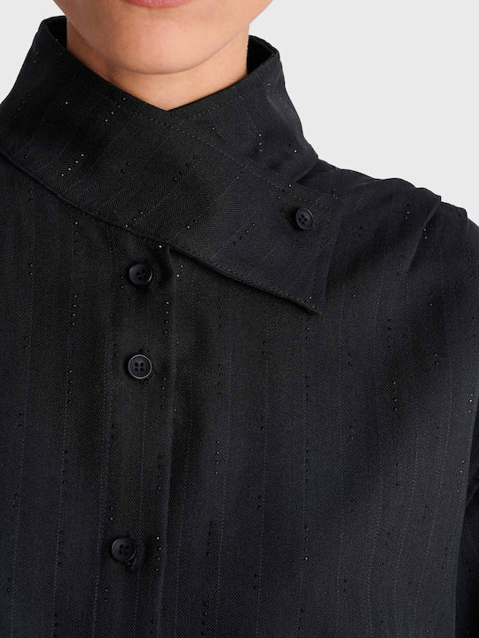 Damenbluse Schwarz