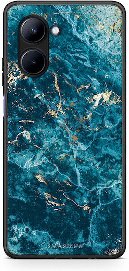 Smartfits Marble Blue Задна корица Син (Realme C33) 8427791679827_46689064583507