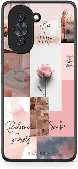 Smartfits Aesthetic Collage Umschlag Rückseite Rosa (Huawei Nova 10) 7606887481499_43228821422235