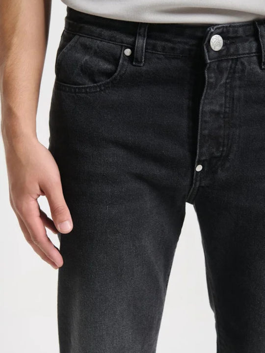 Herren-Jeans Schwarz