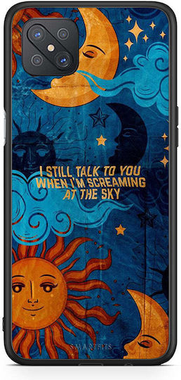 Smartfits Screaming Sky Back Cover Γαλάζιο (Oppo Reno4 Z)