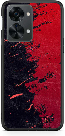 Smartfits Red Paint Back Cover Κόκκινο (OnePlus Nord 2T)
