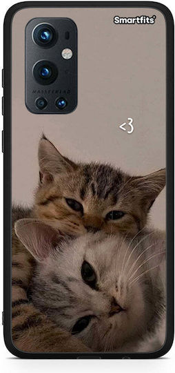 Smartfits Cats In Love Back Cover Bej (OnePlus 9 Pro)