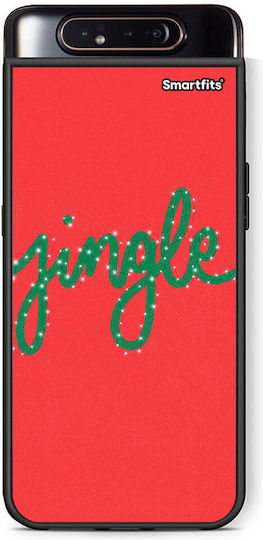 Smartfits Jingle Xmas Backcover Mehrfarbig (Galaxy A80)