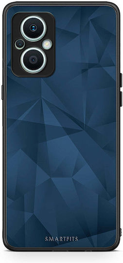 Smartfits Geometric Blue Abstract Задна корица Син (Oppo Reno7 Lite) 8427258773843_46685803413843