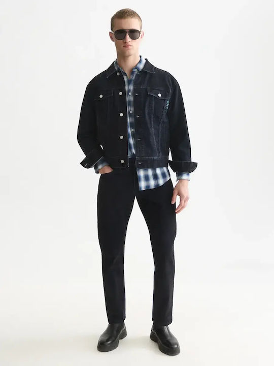 Zee Herrenjeans Straight Schwarz