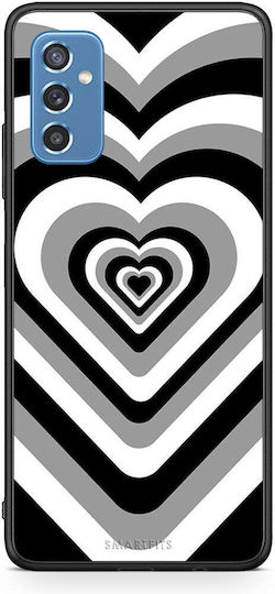 Smartfits Hearts Umschlag Rückseite Kunststoff Mehrfarbig (Galaxy M52)