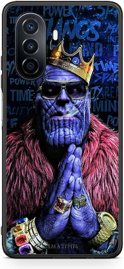 Smartfits Thanos Silikon-Back-Cover Blau (Huawei Nova Y70)
